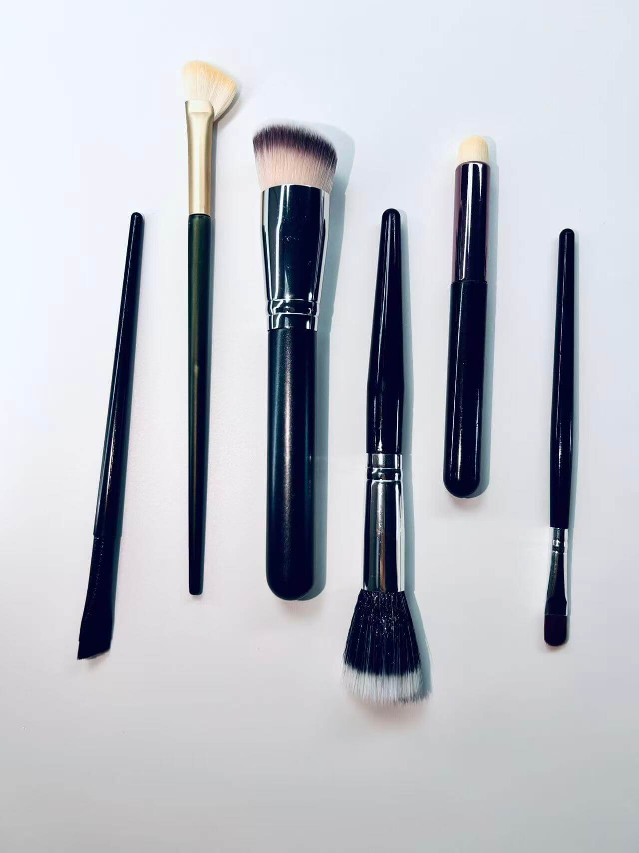 6-Piece Makeup Brush Set - Professional Makeup Tools